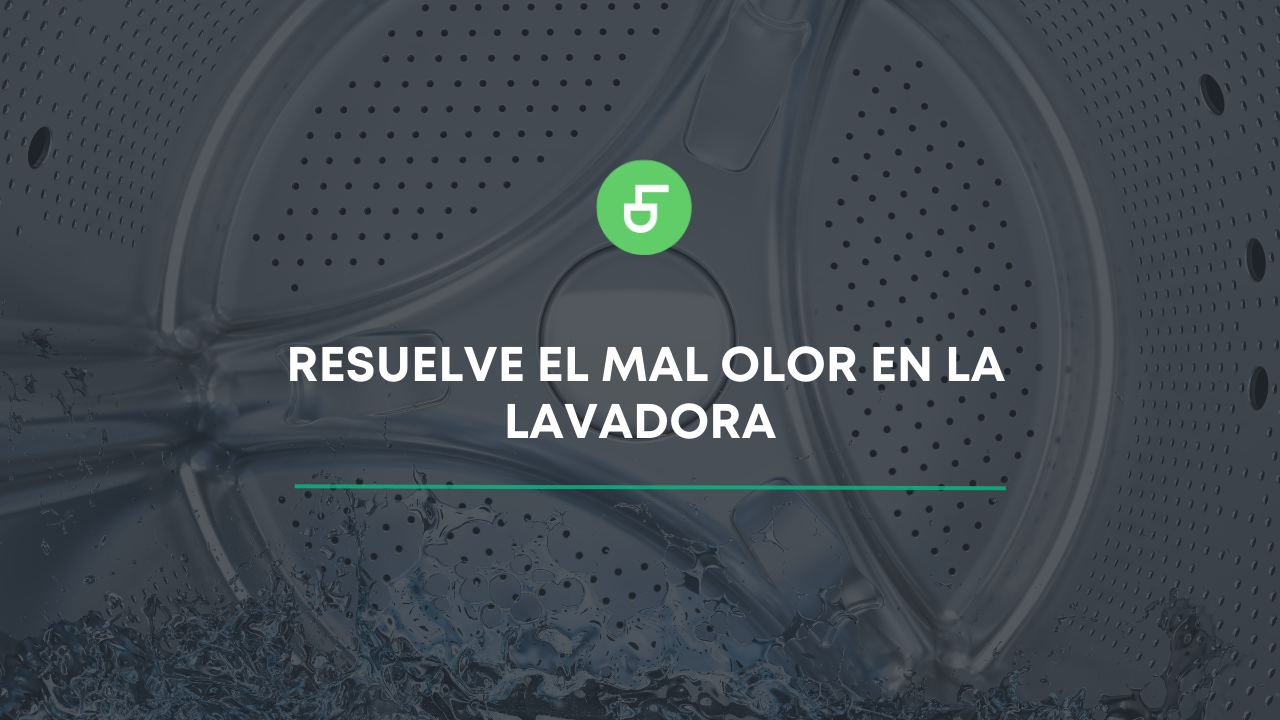 Resuelve el mal olor en la lavadora